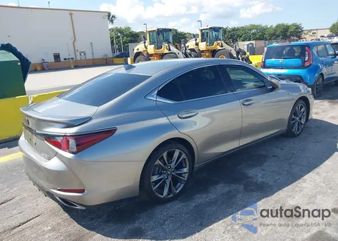 2019 Lexus Es 350 F Sport z USA, uszkodzony, nr VIN 58ABZ1B15KU042397